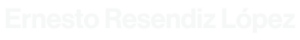 Ernesto Reséndiz Logo Blanco