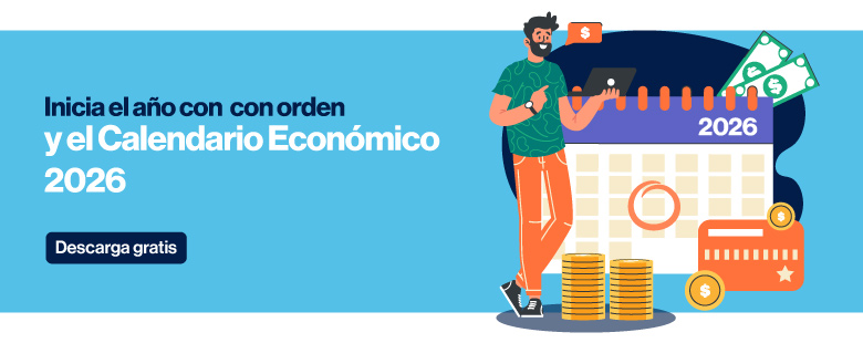 Inicia el año con orden y el Calendario Económico 2026